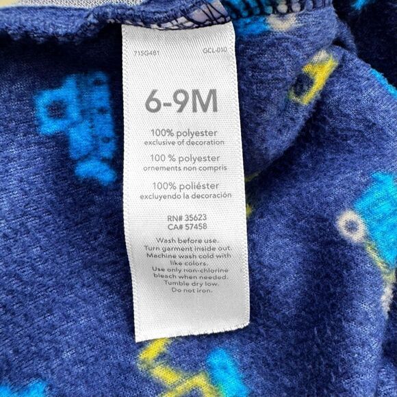 Carter’s Child of Mine Fleece Footed Pajamas (2 Pairs) - Picture 7 of 13